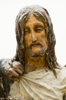 Paixão de Cristo: Cristo, Guardas do Templo e Servo (do conjunto Jesus em casa de Anás)