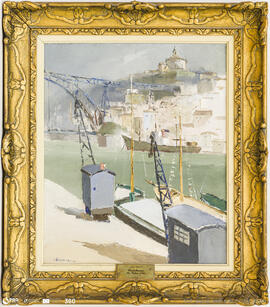 Guindastes à Beira Rio