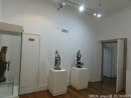 Sala de exposição – Esculturas