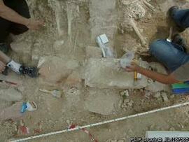 Sondagens  arqueológicas