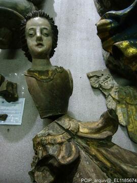 Restauro de imagens da capela (visita ao atelier de restauro)