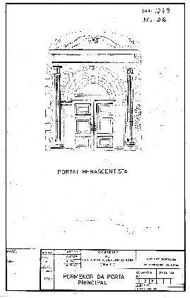 Levantamento Arquitetónico (1980)