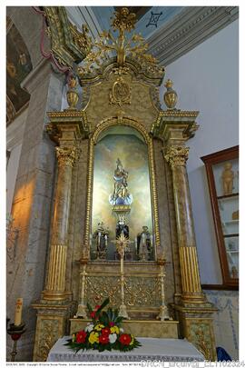 Retábulo colateral de Nossa Senhora da Conceição