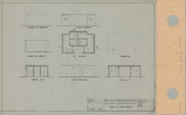 Planta, Alçados e Cortes [s.d.]