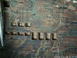 Tecto policromado - lacunas