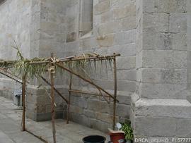 Adro após feira medieval