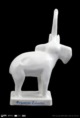 Figura Elefante - Mascote comemorativa da Primeira Exposição Colonial Portuguesa