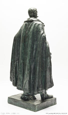 Estátua de Ramalho Ortigão. Estudo