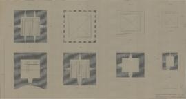 Projecto de Execução - Torre Furada, Torre Relógio, Torre Pequena - Plantas (1992-11)