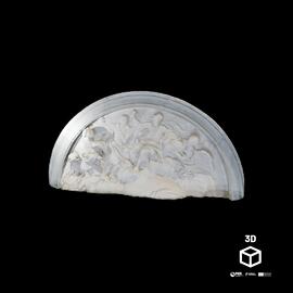 Luneta de Cristo Irado com o Mundo