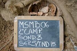 Sondagens  arqueológicas