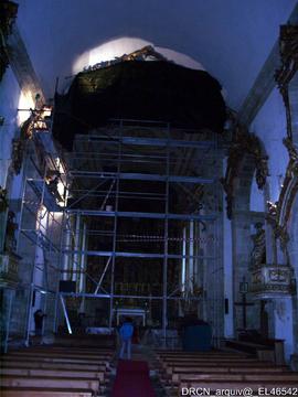 Sanefa arco cruzeiro - restauro MLF