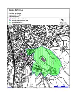 Planta - proposta de redefinição da zona especial de proteção (2011)