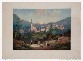 Panorama d'Arquá, ultimo soggiorno di Francesco Petrarca