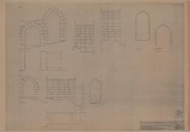 Projecto de Execução - Plantas e Cortes e Alçados - Vãos V6,V7,V8 (1997-11)