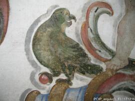 Capela N. Sra Conceição pormenor de pintura