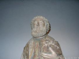 Esculturas-SãoPedro calcário policromado-Museu