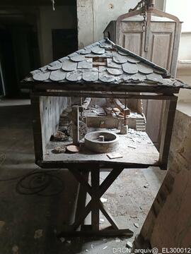 Maquete de lagar de azeite