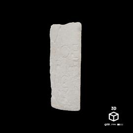 Inscrição funerária reutilizada como friso decorativo visigótico