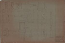 Porta Interior - Tipo P 20.4 - Quartos Ala Norte - Pormenores (1987-12)