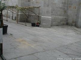 Adro após feira medieval