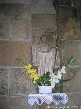 Escultura “São Bernardo de Claraval”