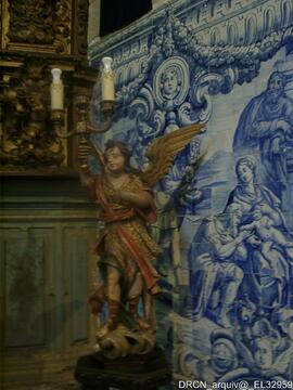 Escultura-anjo tocheiro-Lâmpadas