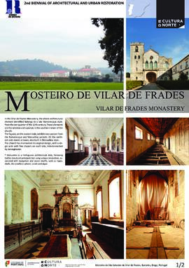 Poster - Mosteiro de Vilar de Frades