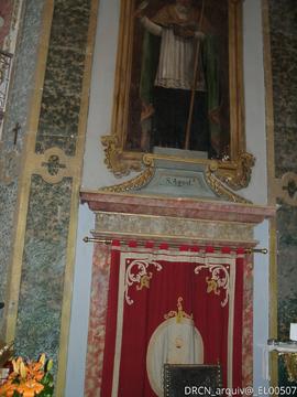 Retábulo-mor. Mesa do altar