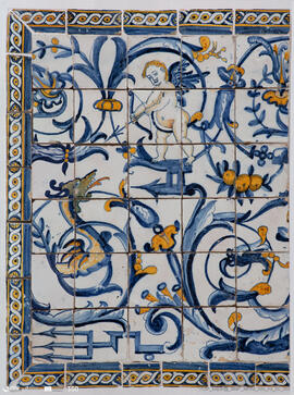 Painel de azulejos