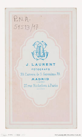 Álbum com retratos de membros das famílias reais