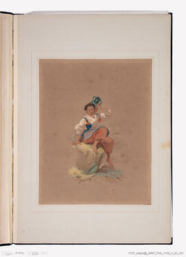 Camponesa com bilha ao ombro