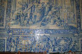 Parede em azulejo