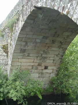 Vista do entradorso do arco