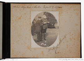 Álbum fotográfico - Fotografias de J. Benoliel oferecido a D. Afonso