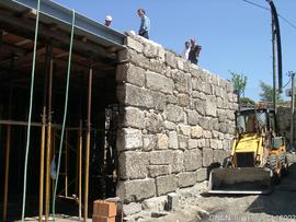 Edifício destinado ao Auditório - Construção