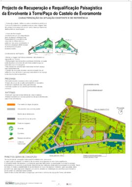 Projeto de recuperação e requalificação paisagistica da envolvente à torre/paço de Évoramonte (2002)