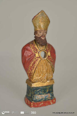 Busto Relicário de Santo Agostinho