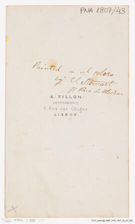 Álbum com fotografias do Baile de Máscaras de Carnaval de Fevereiro de 1865 no Paço Real da Ajuda