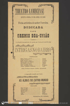 Intrigas no bairro; As Almas do Outro Mundo