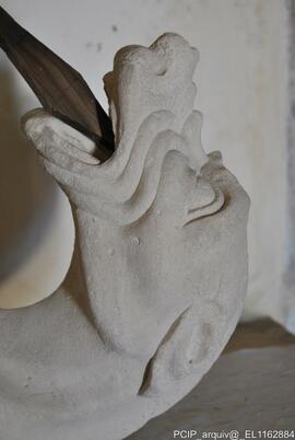 Estátua de S. Jorge (detalhe)