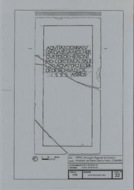 Laje Tumular 22 Claustro