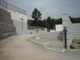 Cemitério / obras de ampliação