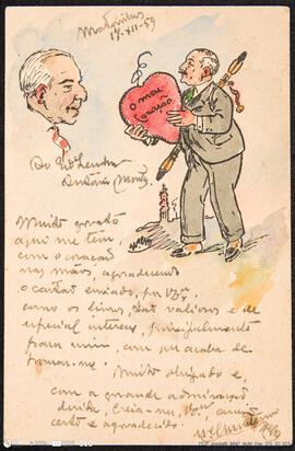 Caricatura de António Montês
