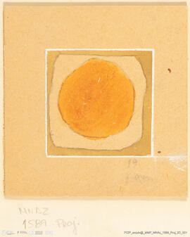 Estudo para o painel principal da estação da Cidade Universitária, Lisboa - Desenho 19