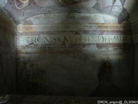 Pintura mural parede fundeira/nicho