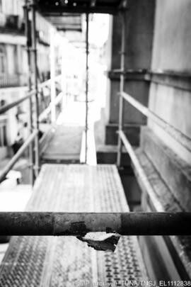 Vista geral das obras