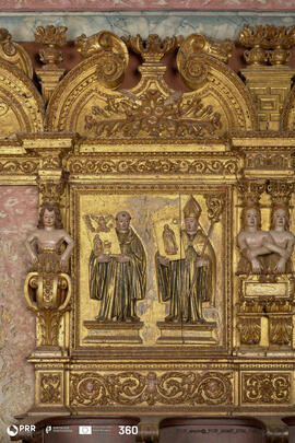 Espaldar S.Ildefonso Arcebispo e Eugénio III