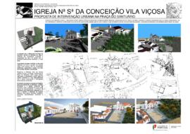 Proposta de intervenção urbana na praça do santuário (2013)