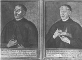 Reprodução dos Gerais de Tibães – Retratos de Frei Manuel de São Tomás e Frei Paulo de São José